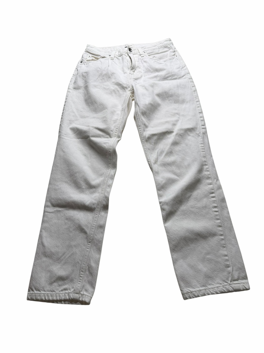 EVERLANE White Straight Leg Women’s Jeans Size‎ The Runaround Jean Size 27R